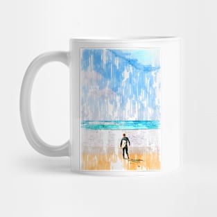 Calm Before the Waves Surf Life Mug